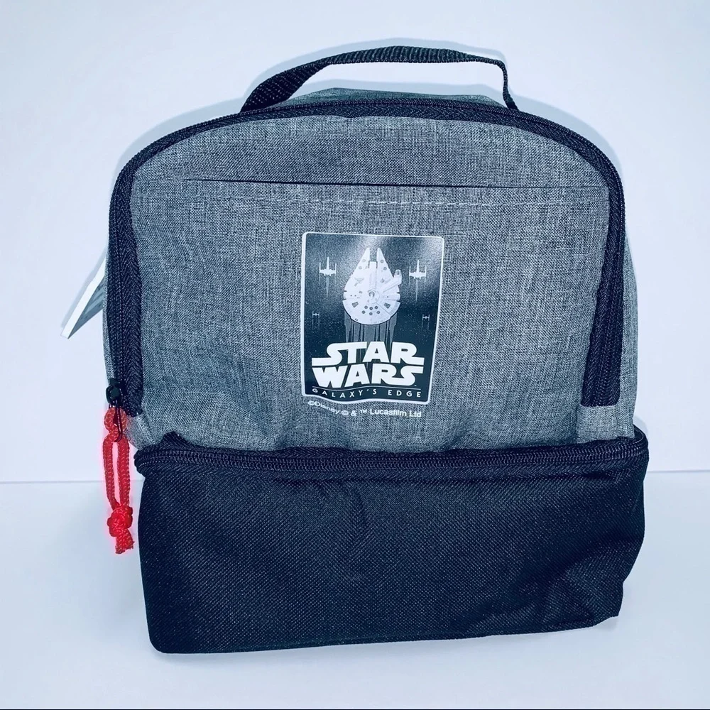 𝅺STAR Wars Galaxy’s Edge Lunch Tote & Name Tag